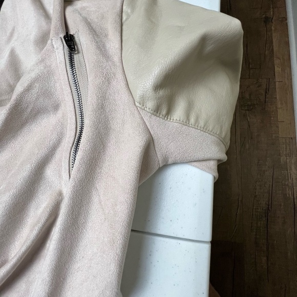 Blanc Nyc faux leather and suede jacket - Picture 6 of 13